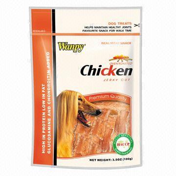 Dry Chicken Jerky Cut Type, 100% Natural without Contamination