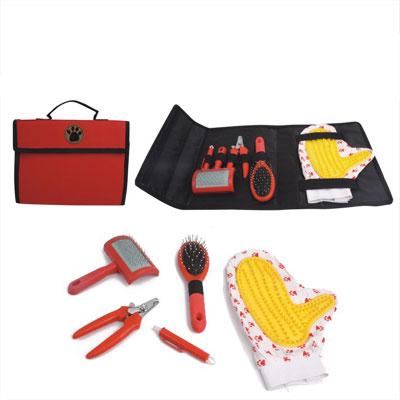 Pet Grooming Set With Carrier Bag��YB71993-B)