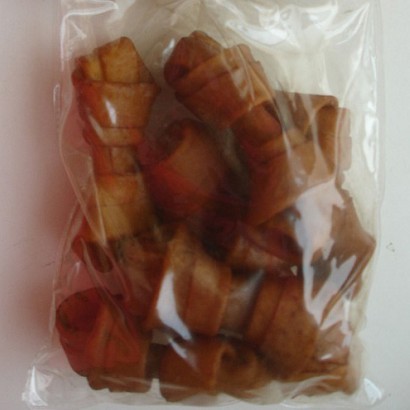 Dog Chew-smoked porkhide knotted bone