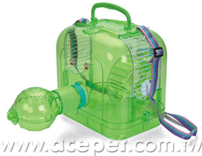 Fun Travel Cage w/Fun house