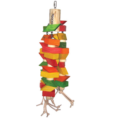 wooden bird toy
