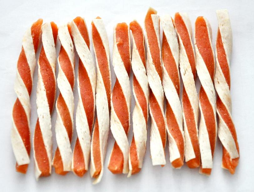 chicken cod twists dog treats pet food