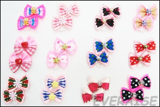 NEW ENCHATING HAIR BOW-PINK