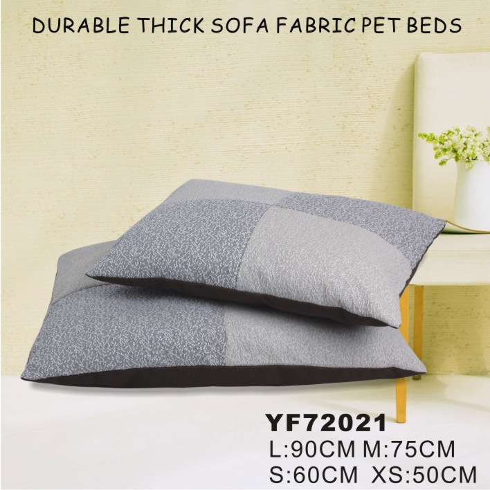pet products/durable thick sofa fabric pet beds(YF72021)