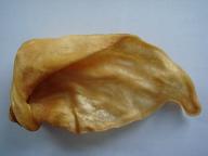  Dried Whole Pig Ear Piece Dog Snack Pet Food