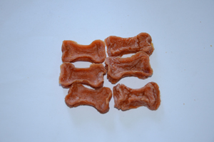 CH062 Bone Shape Chicken Pieces Pet Food