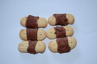 LA012 dried lamb with peanut biscuit twisted dog snack