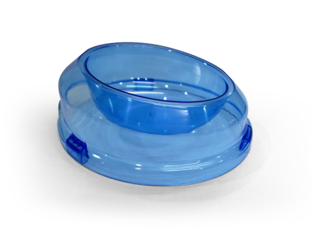 864-A Semi-Transparent Oval PET BOWL