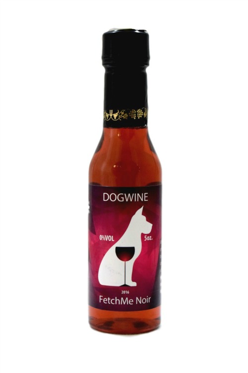 FetchMe Noir - Non-alcoholic wine treat for dogs