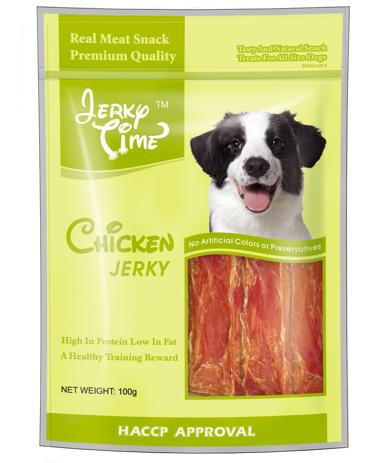 Dry Chicken Jerky Steak, High in Protein, Ideal for Sick and Pregnant Dogs