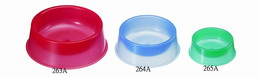 Semi-transparent pet bowl- Round(S) for dogs and cats 