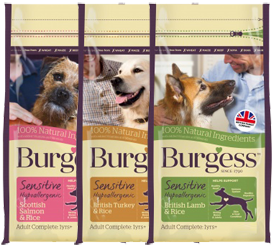 Burgess Sensitive Dog Food