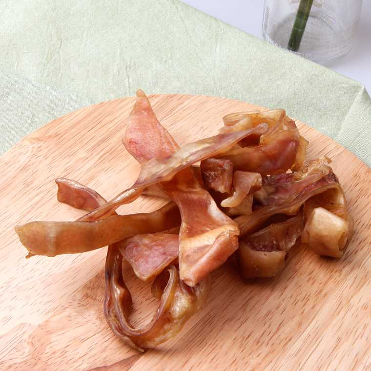 Natural pig dried slice ear 60g, MADE IN KOREA