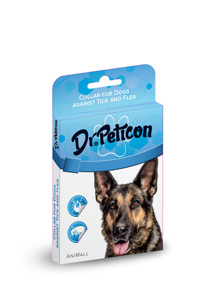 Dr. Peticon dog collar against ticks and fleas