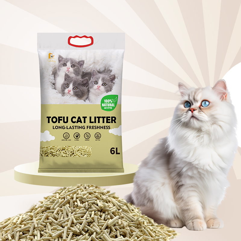 Flushable Dust Free Unscented Low Tracking Tofu Cat Litter