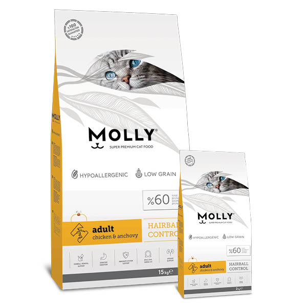 MOLLY CAT ADULT HAIRBALL CONTROL 