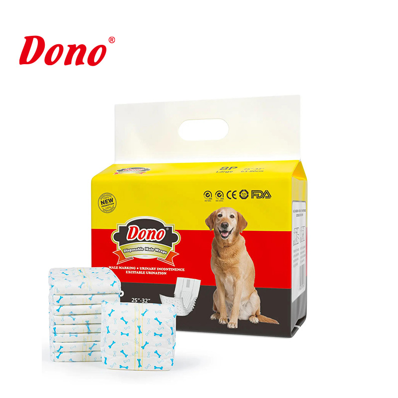 Dono leak proof Pet Nappies factory