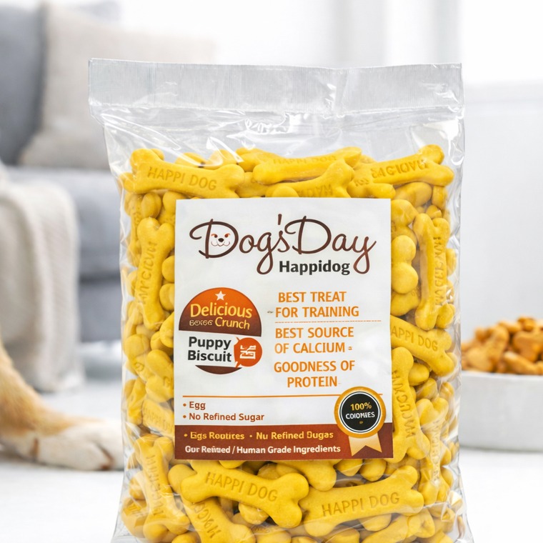Adult Dog Biscuits Egg Flavour 1Kg
