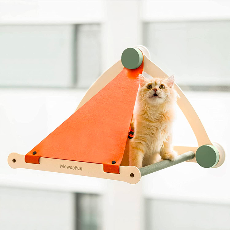 MewooFun Manufacturer Direct-selling New Design Strong Suction Window Pet Cat Hammock
