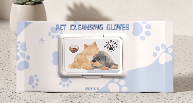 PET CLEANSING GLOVES
