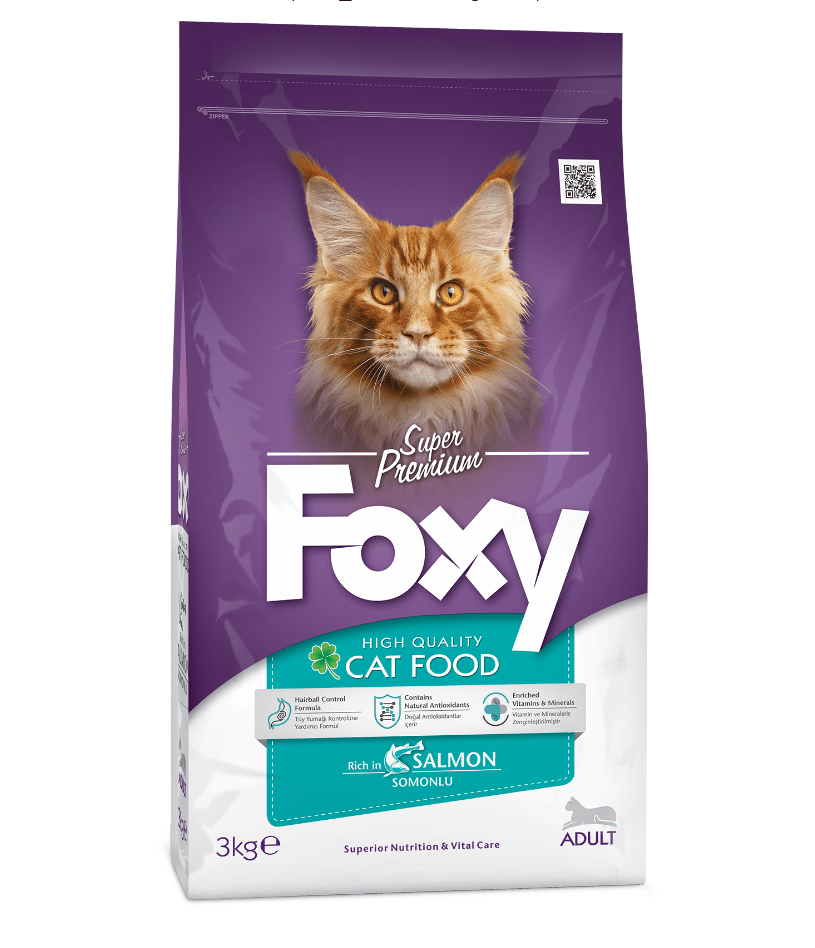 FOXY ADULT CAT SALMON 3 KG