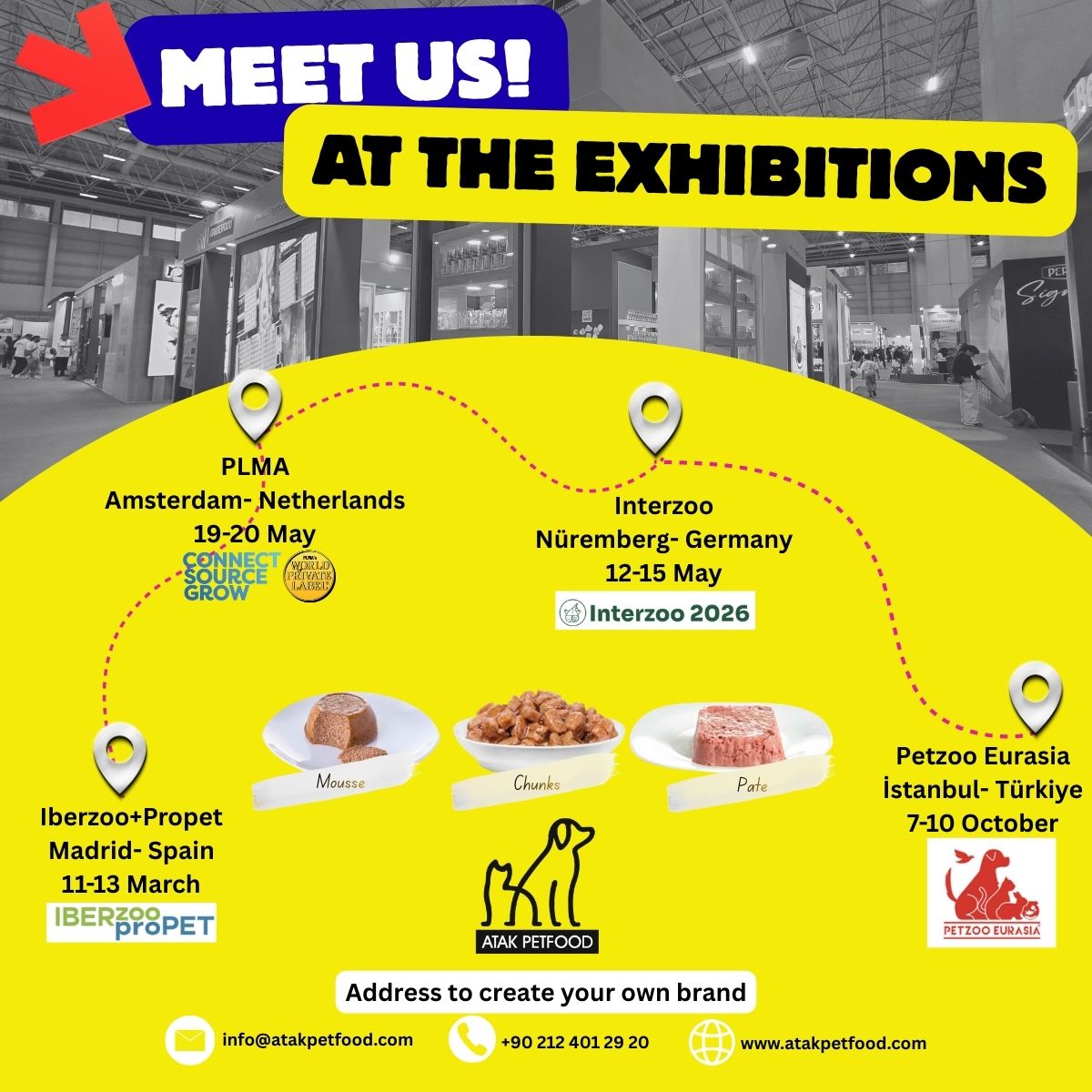 The Exhibitions Atak Pet Food is Going To Attend