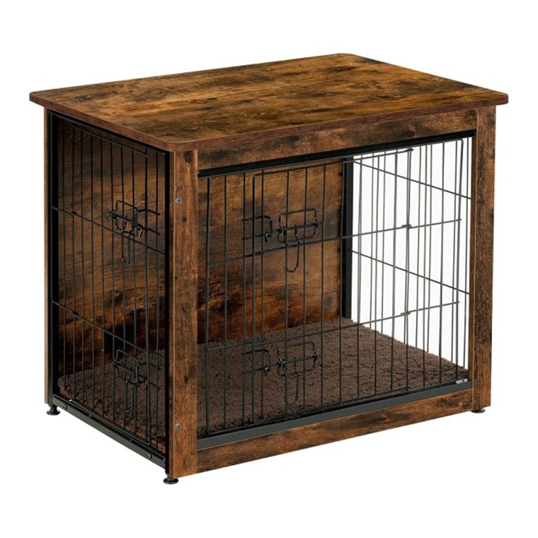Wooden Dog Crate End Table Furniture for Wholesale