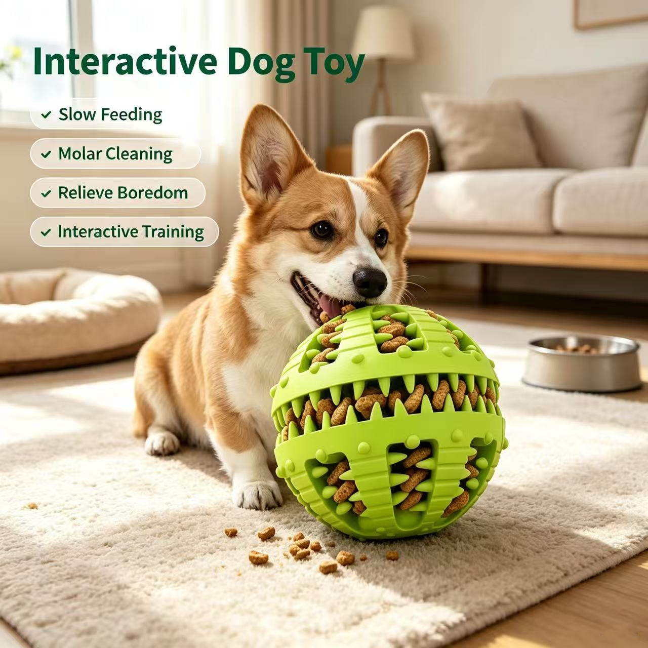 Rubber dog toys