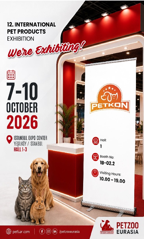 Petkon is attending Petzoo Eurasia Istanbul Exhibition