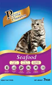 Prime Classica Adult Cat Food - Seafood Flavour