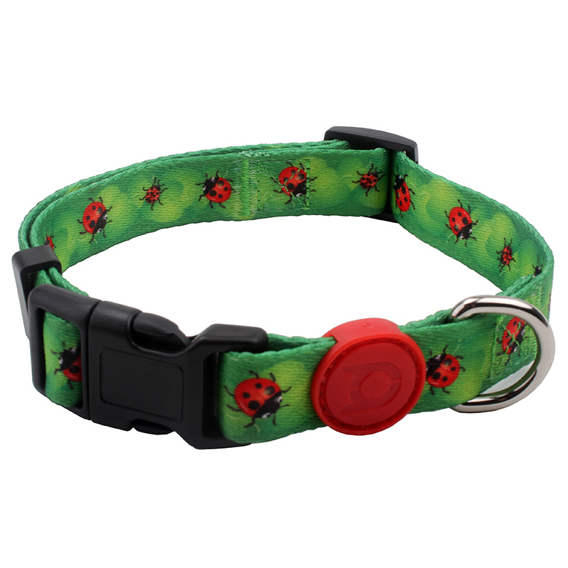 Best dog collar for sale: Polyester sublimation dog collar customized design