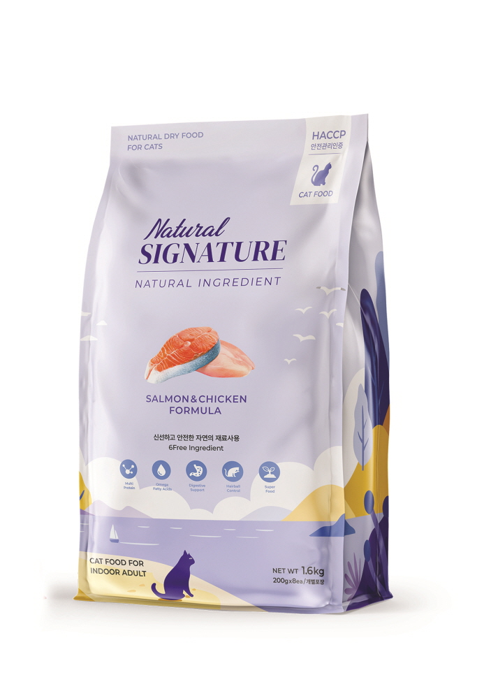 Natural Signature : Chick&pumpkin formula, Salmon&flaxseed